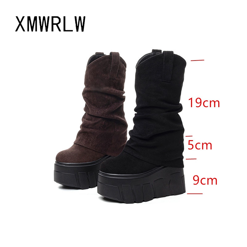 Xmwrlw 2025 outono inverno mul - Women'S Fashion Boots 2025 avaliação e preço