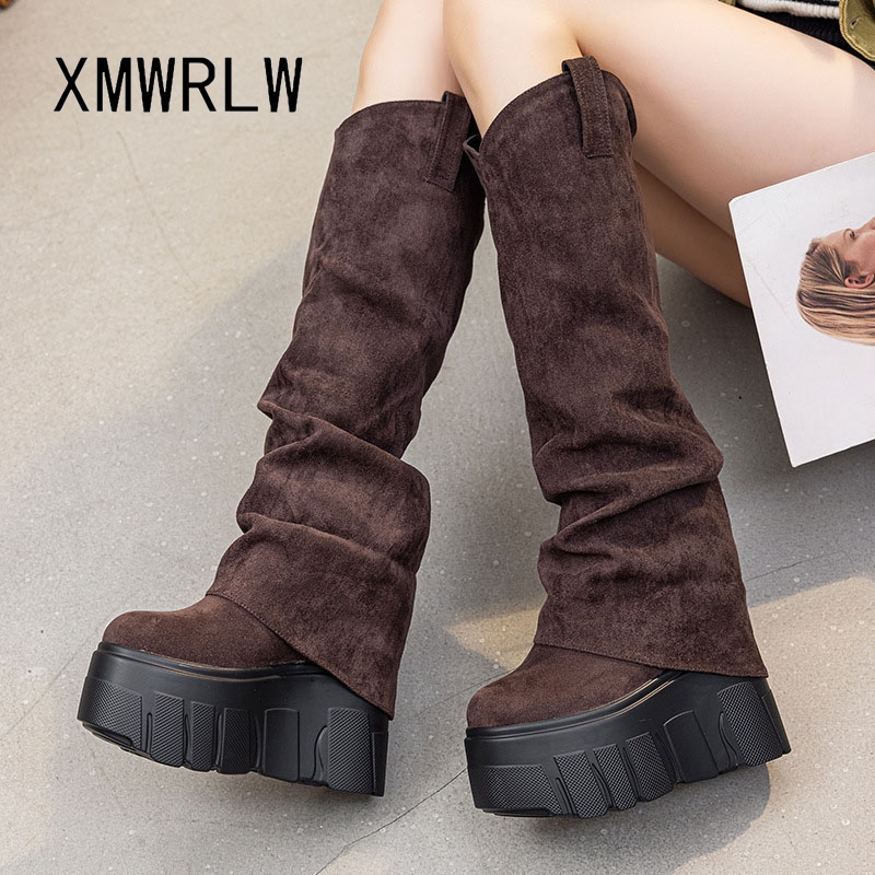 Xmwrlw 2025 outono inverno mul - Women'S Fashion Boots 2025 avaliação e preço