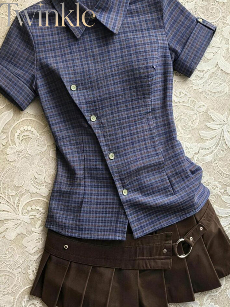 Conjunto de duas peças com pad - Pleated Skirt Women avaliação e preço