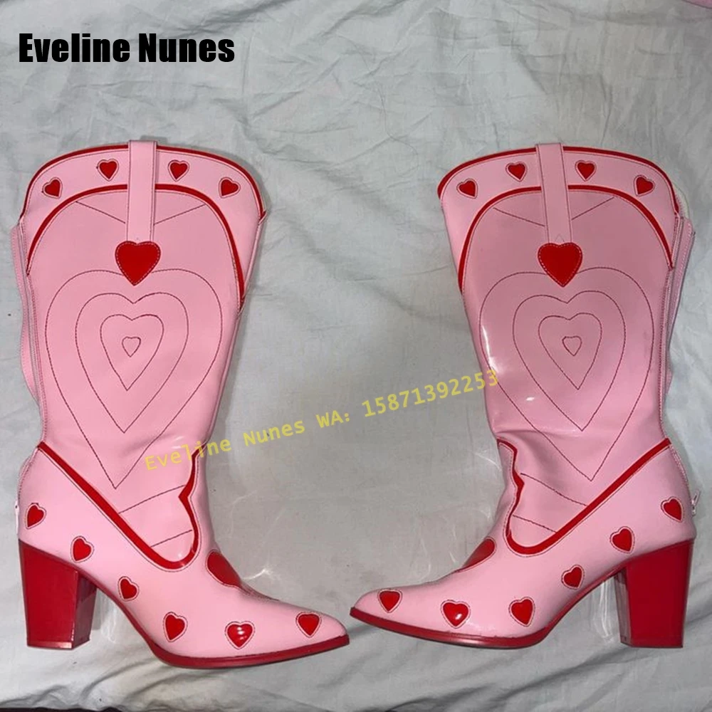 Rosa coração espaço cowgirl bo - Women'S Fashion Boots 2025 avaliação e preço