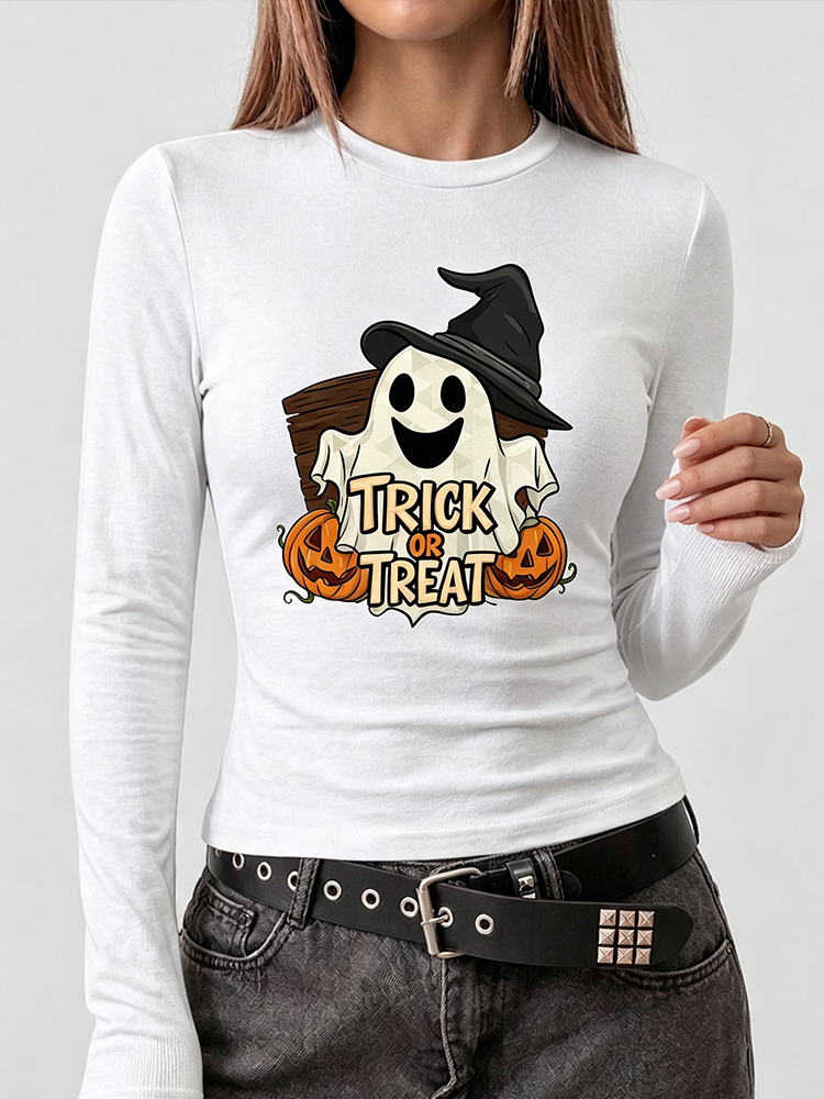 Camiseta Feminina de Manga Lon - Women Fashion Styles avaliação e preço