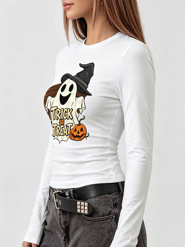 Camiseta Feminina de Manga Lon - Women Fashion Styles avaliação e preço