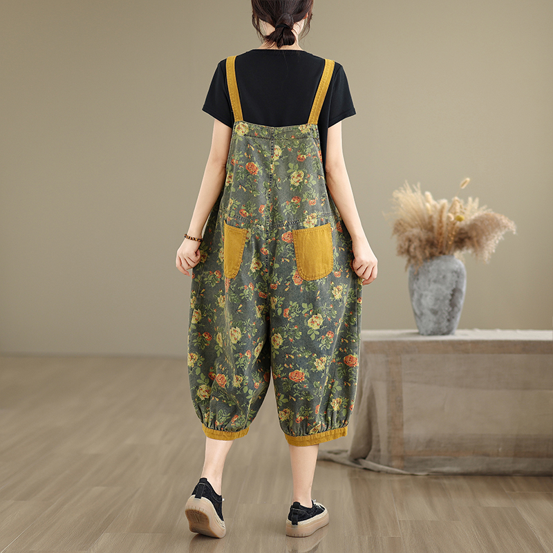 Moda impressão floral y2k deni - Mom Jeans Women avaliação e preço