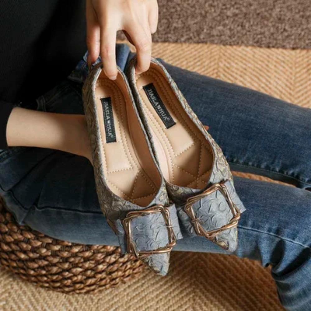 Sapatos baixos femininos 2025  - Women'S Fashion In 1920 avaliação e preço