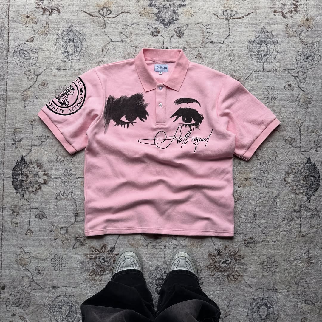 Camisa Polo Estilo Retro Ameri - Women Fashion Logo Design avaliação e preço