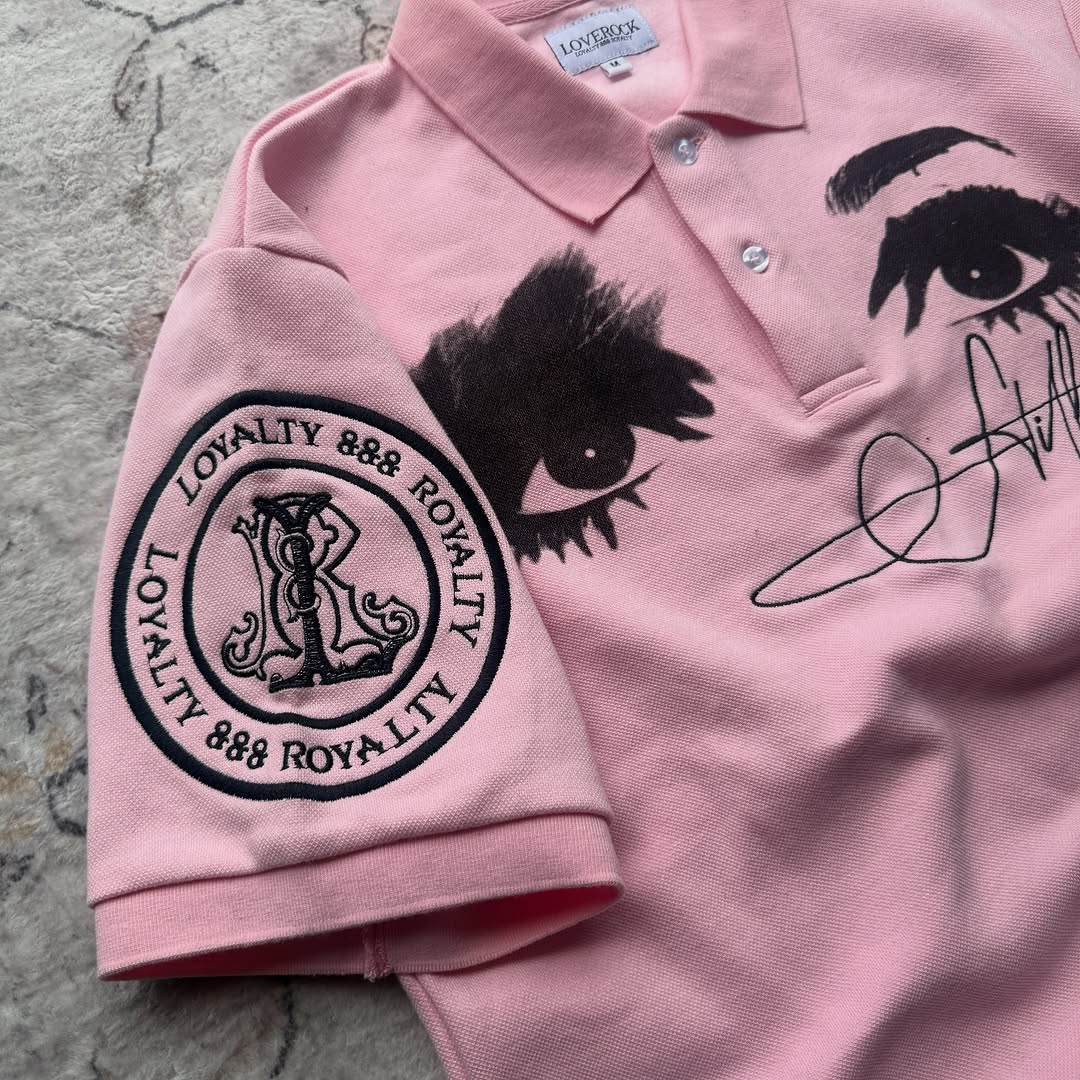 Camisa Polo Estilo Retro Ameri - Women Fashion Logo Design avaliação e preço