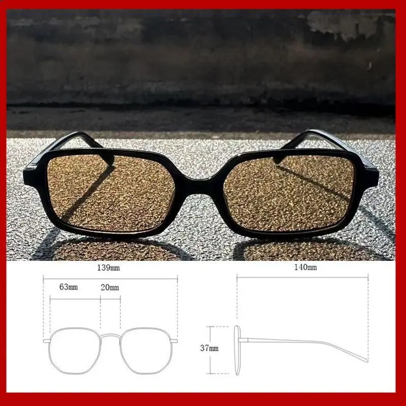 Novos Óculos de Sol Retangular - Women'S Fashion Reading Glasses avaliação e preço