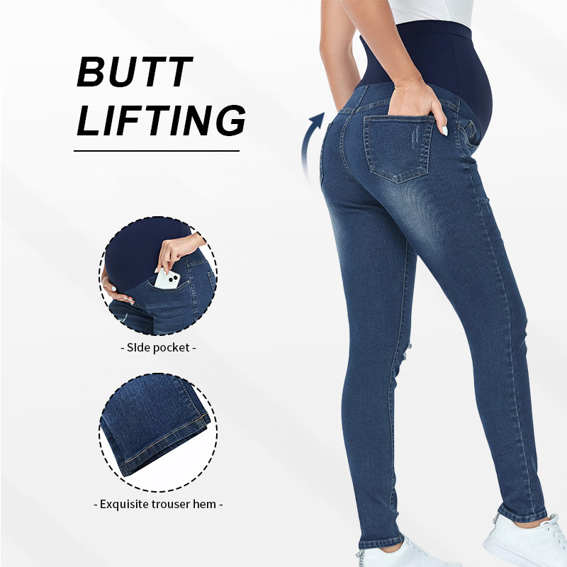 Calça Jeans de Cintura Alta pa - Mom Jeans Women avaliação e preço