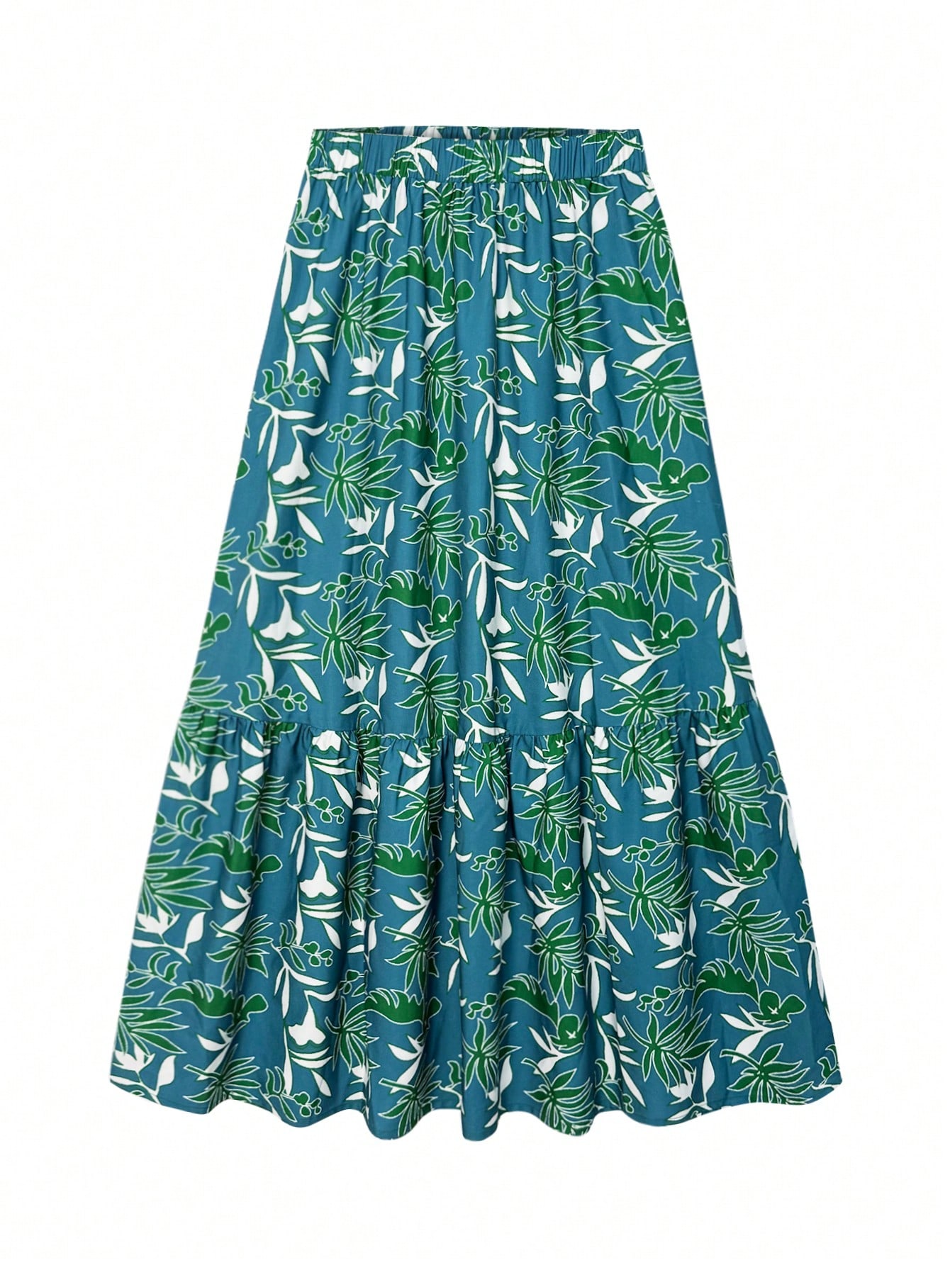 Saia Maxi Floral Plus Size par - A-Line Skirt Midi avaliação e preço