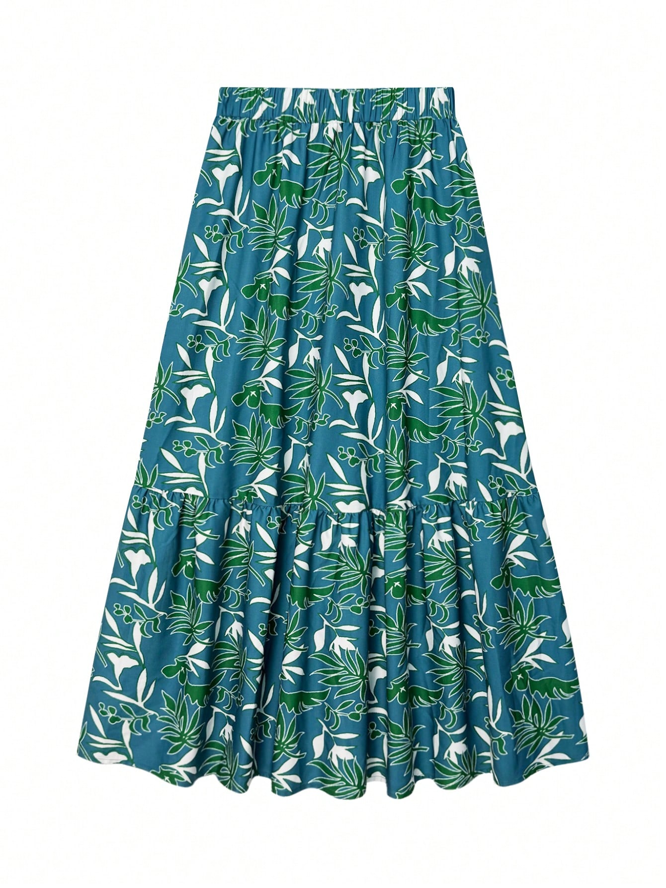 Saia Maxi Floral Plus Size par - A-Line Skirt Midi avaliação e preço