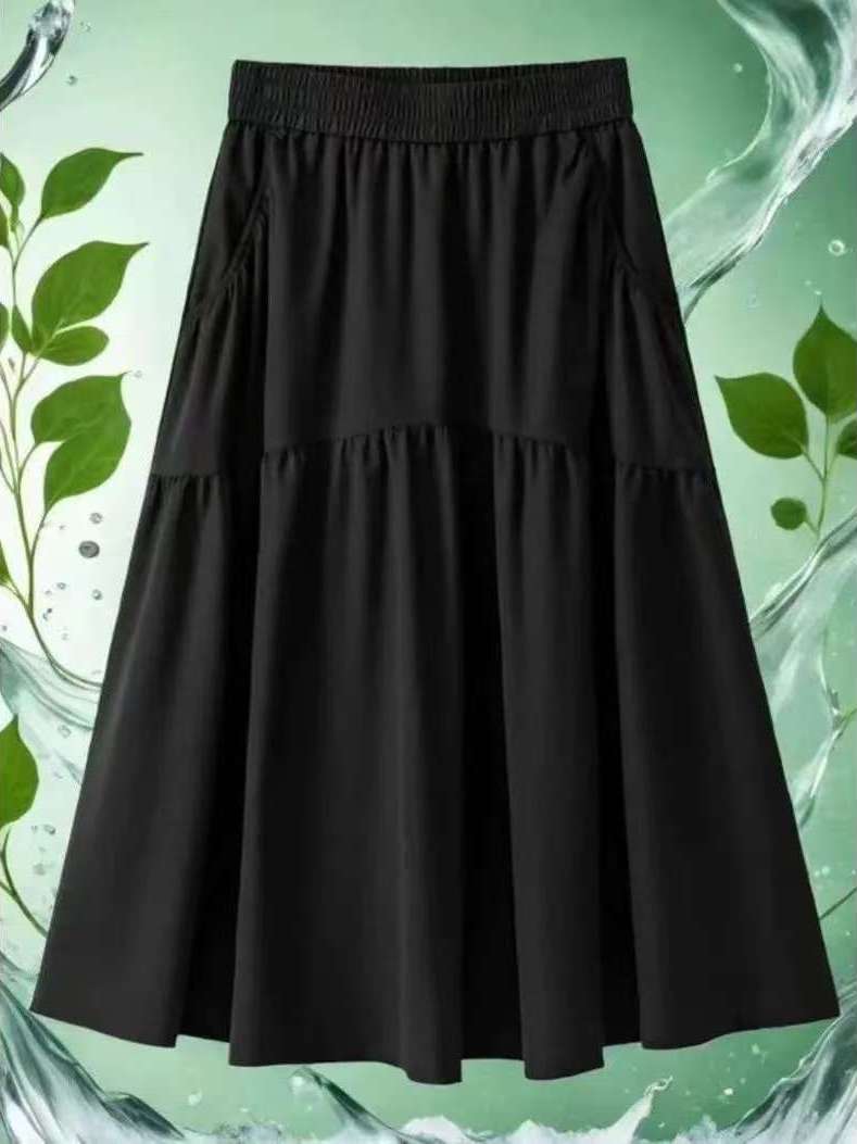 Saia Midi Confortável em A par - A-Line Skirt Midi avaliação e preço