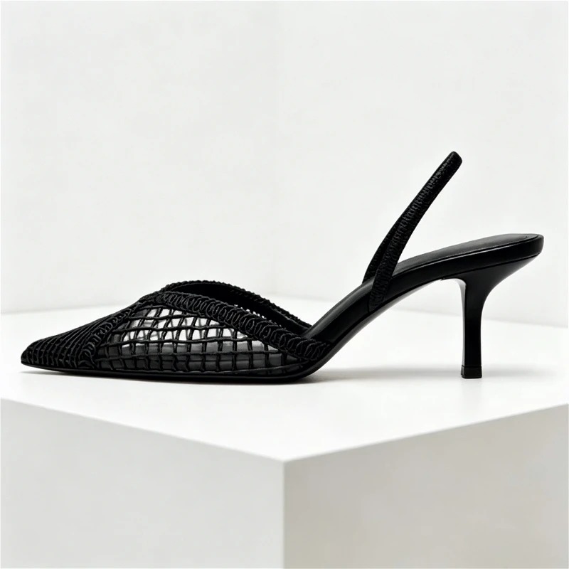 Sandálias de salto alto tecido - Women'S Fashion Brand Shoes avaliação e preço
